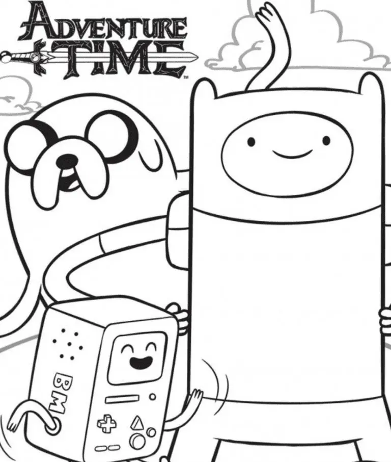 Adventure Time Coloring Pages 25