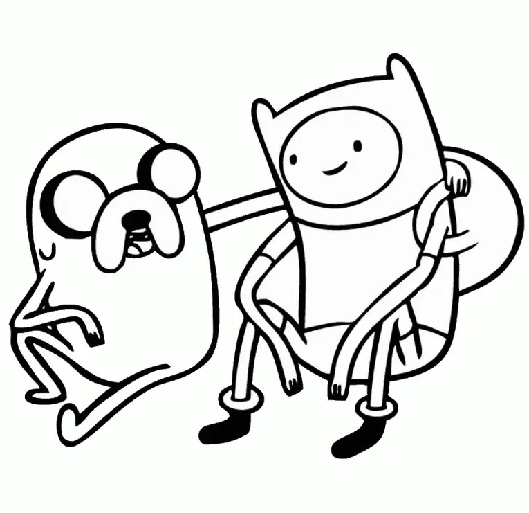 Adventure Time Coloring Pages 46