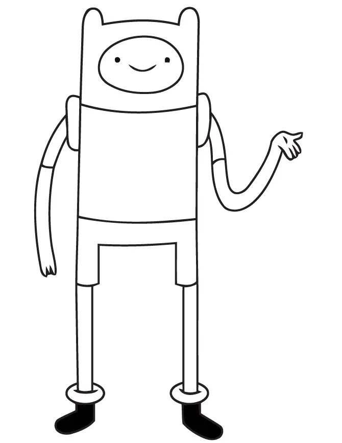 Adventure Time Coloring Pages 7