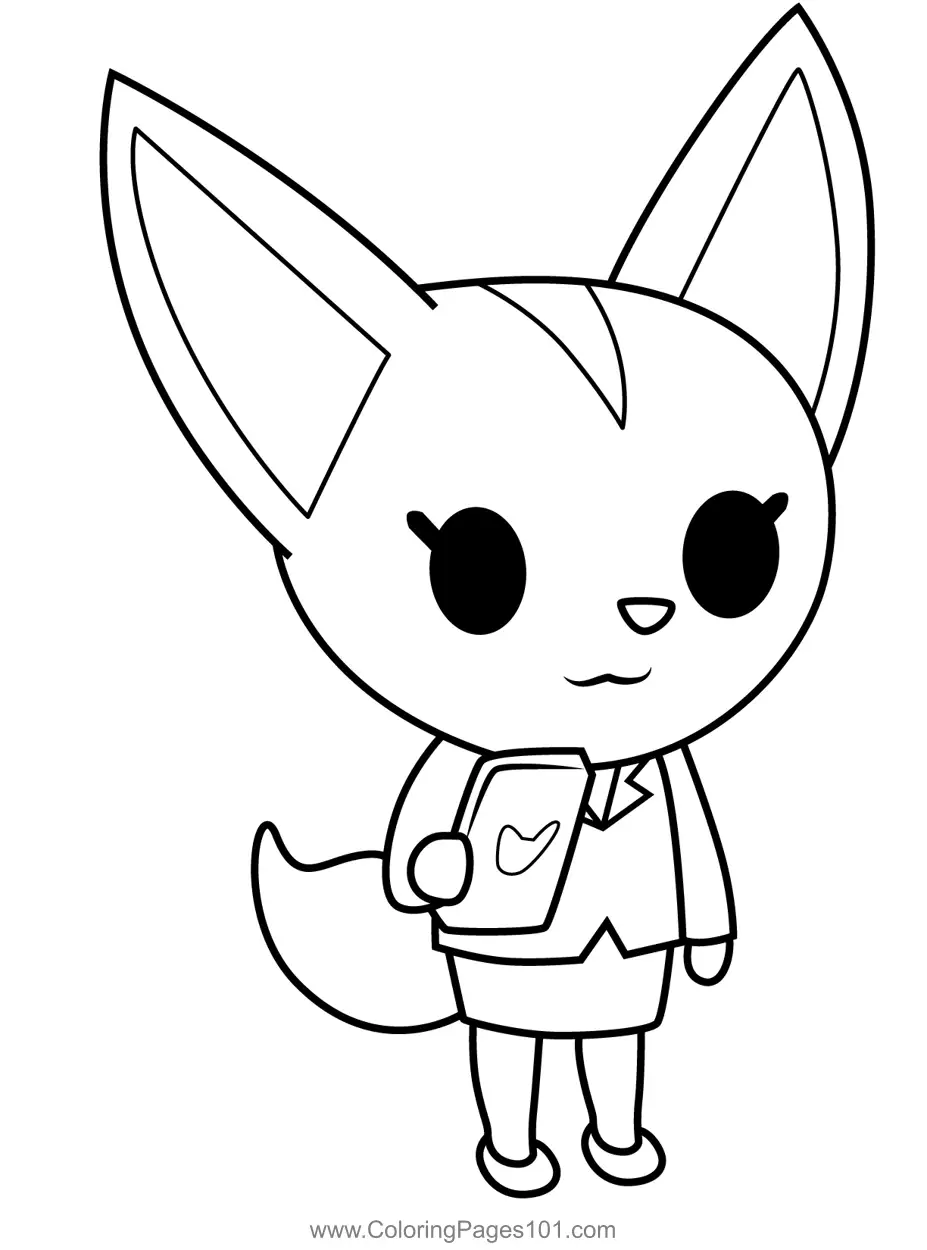 Aggretsuko Para Colorir 11