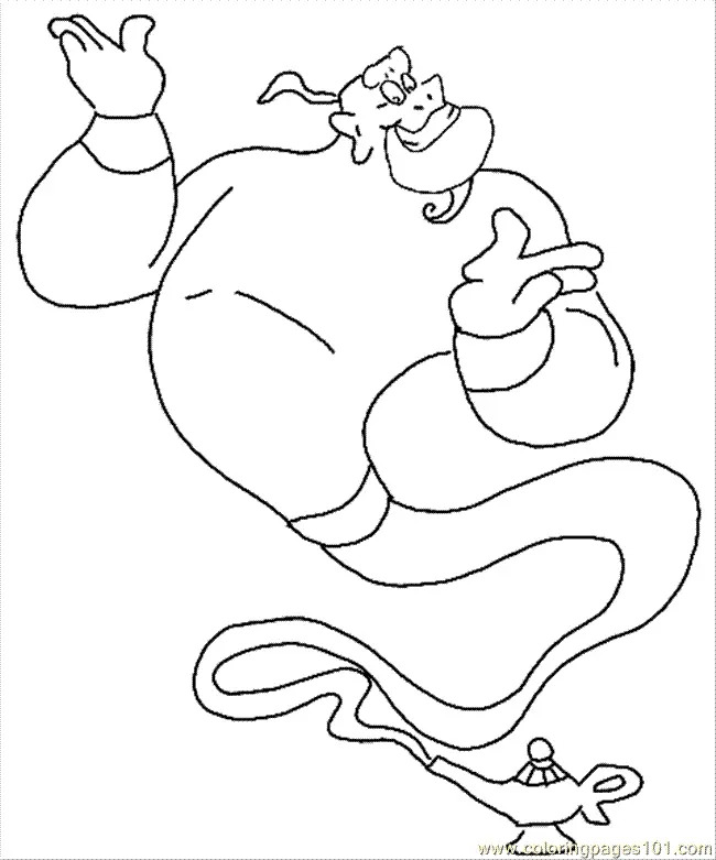 Aladdin Ausmalbilder 12