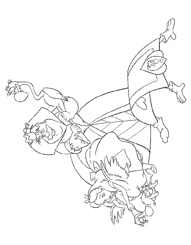 Alice In Wonderland Coloring Pages 29