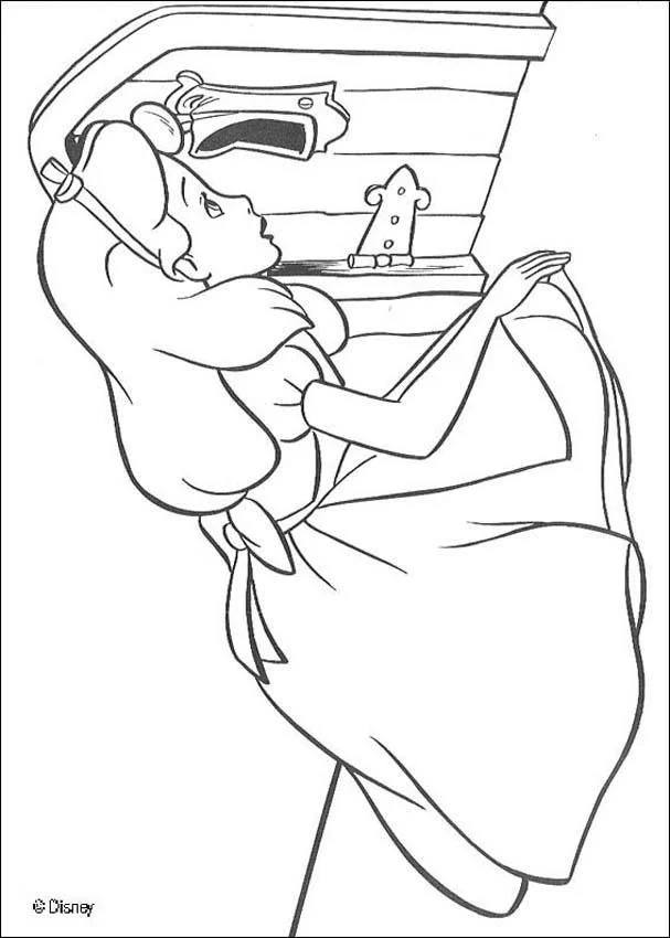 Desenhos de Alice No Pais Das Maravilhas Para Colorir 3