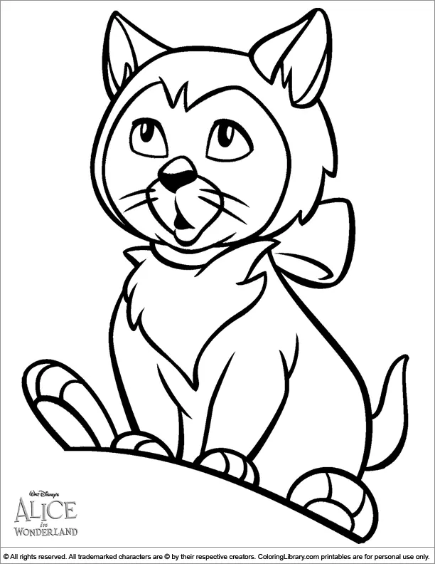 Desenhos de Alice No Pais Das Maravilhas Para Colorir 72
