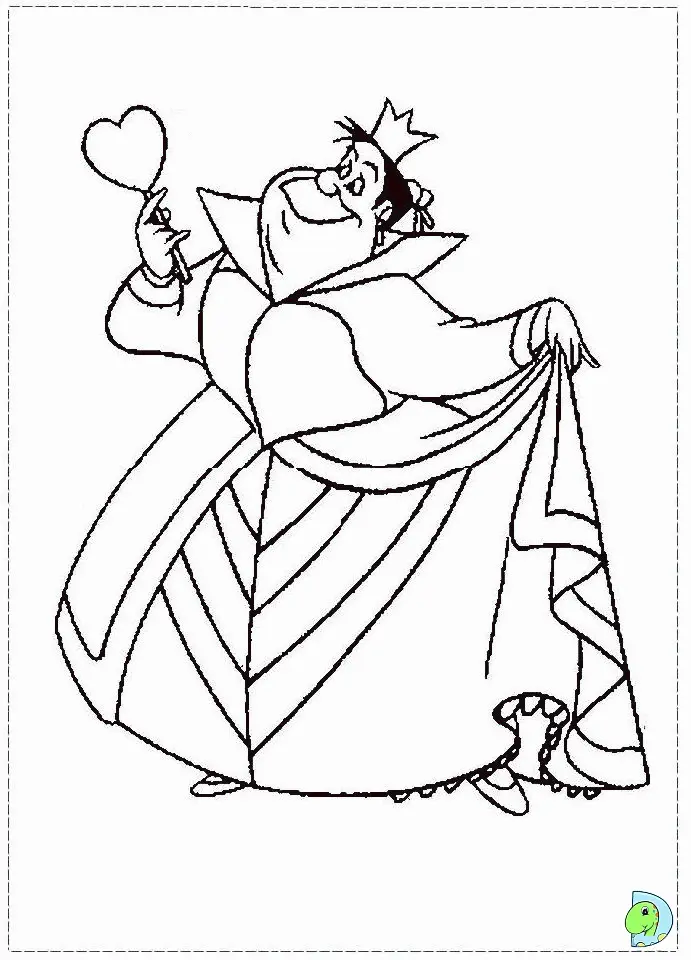 Alice In Wonderland Coloring Pages 73