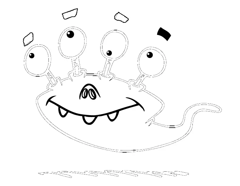 Alien Ausmalbilder 24