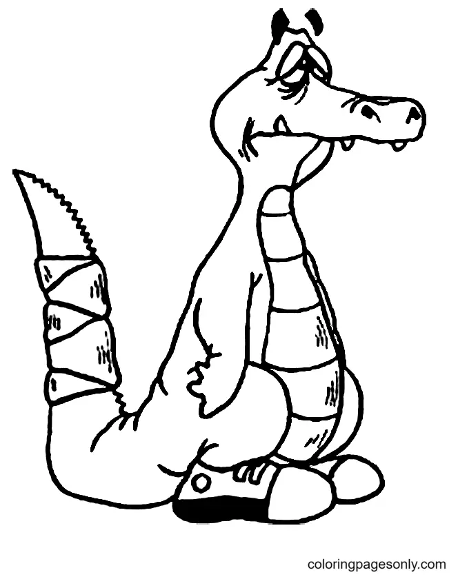 Alligator Coloring Pages 55