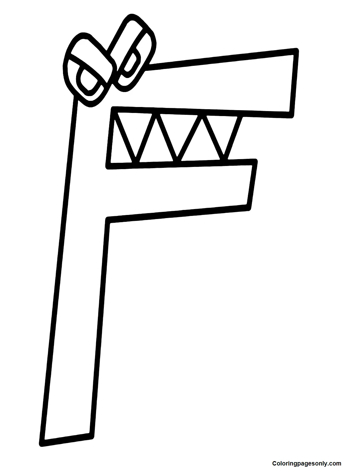 Alphabet Lore Ausmalbilder 4