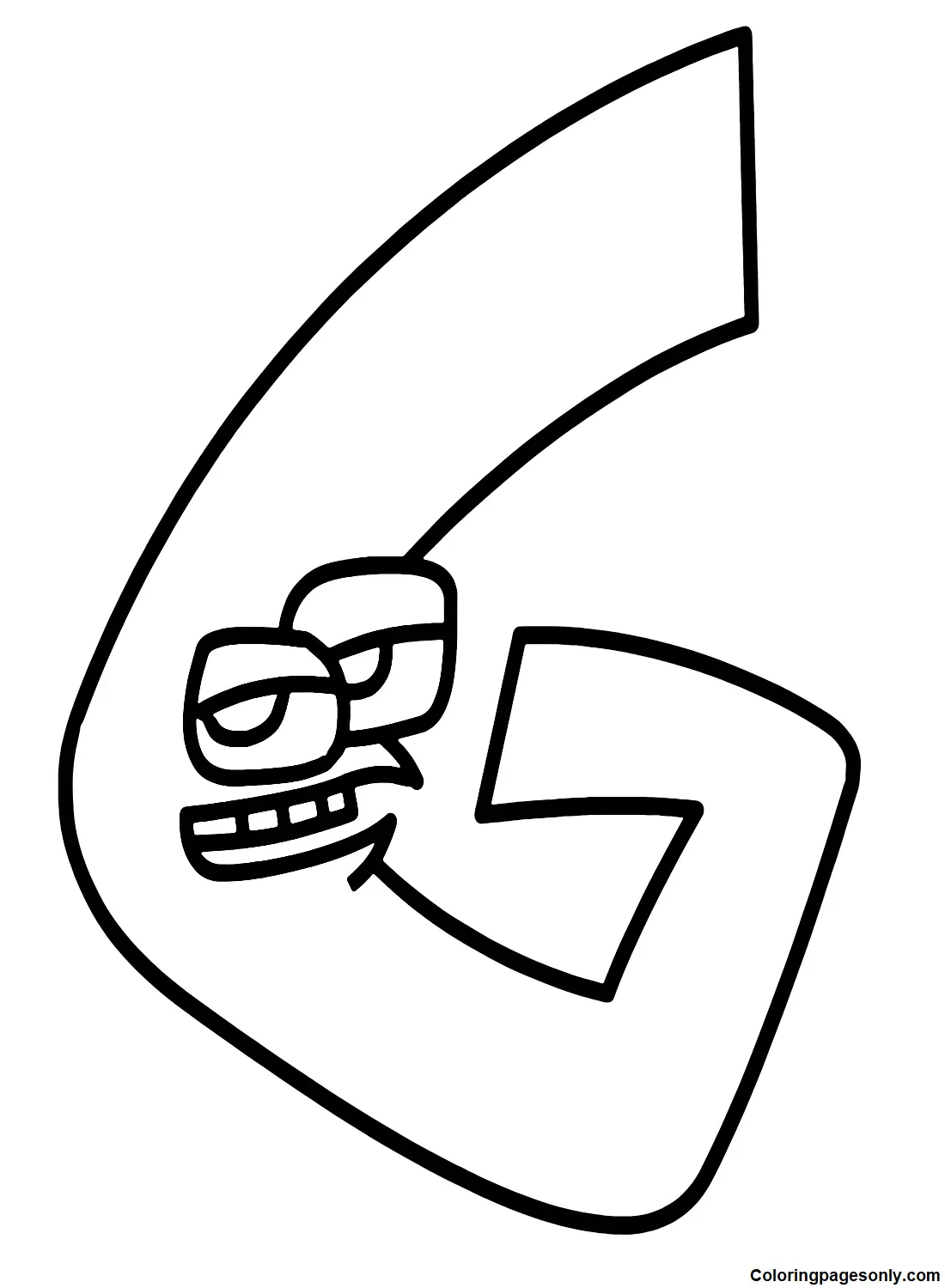Del Abecedario Para Colorear 9