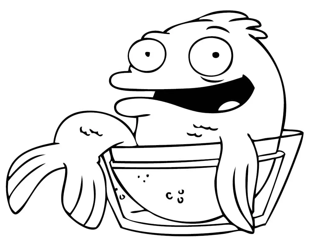 American Dad Coloring Pages 14