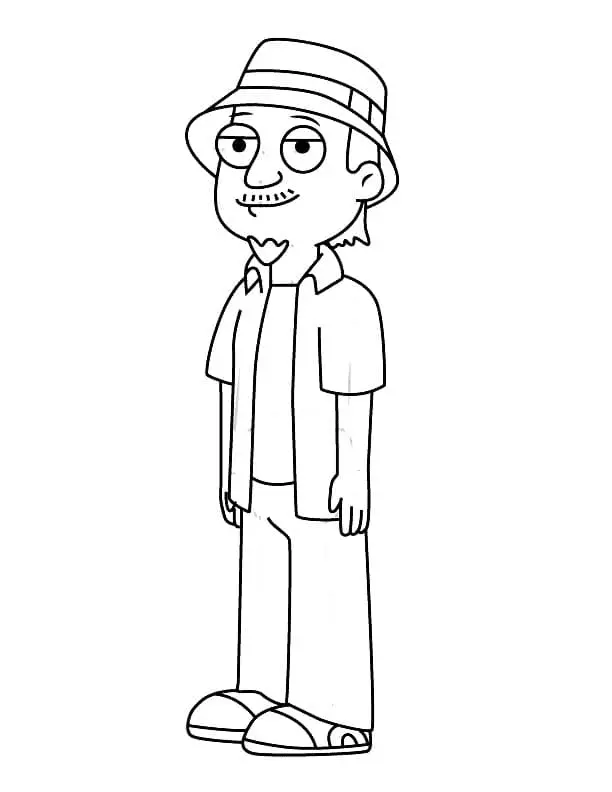 American Dad Coloring Pages 19