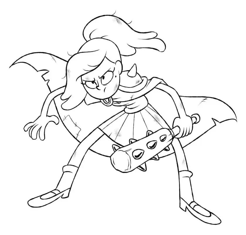 Amphibia Ausmalbilder 16