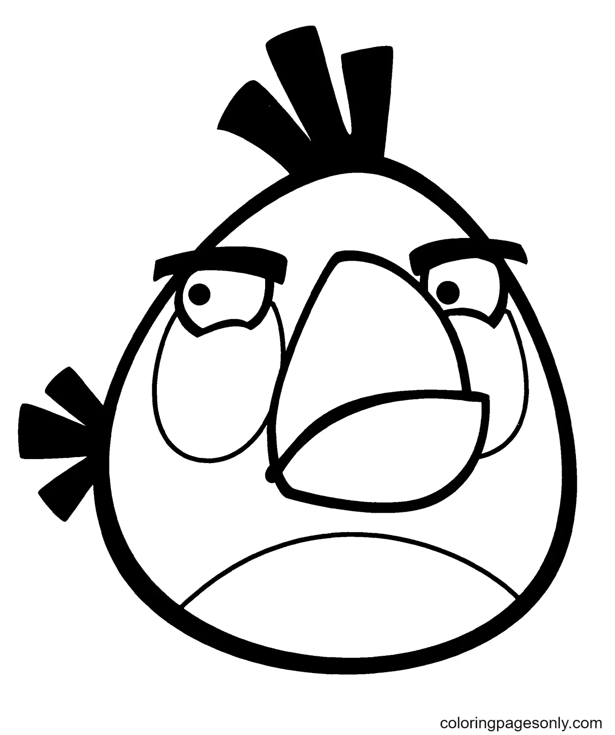 Angry Birds Para Colorear 10