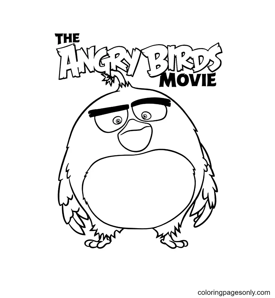 Desenhos de Angry Birds Para Colorir 31