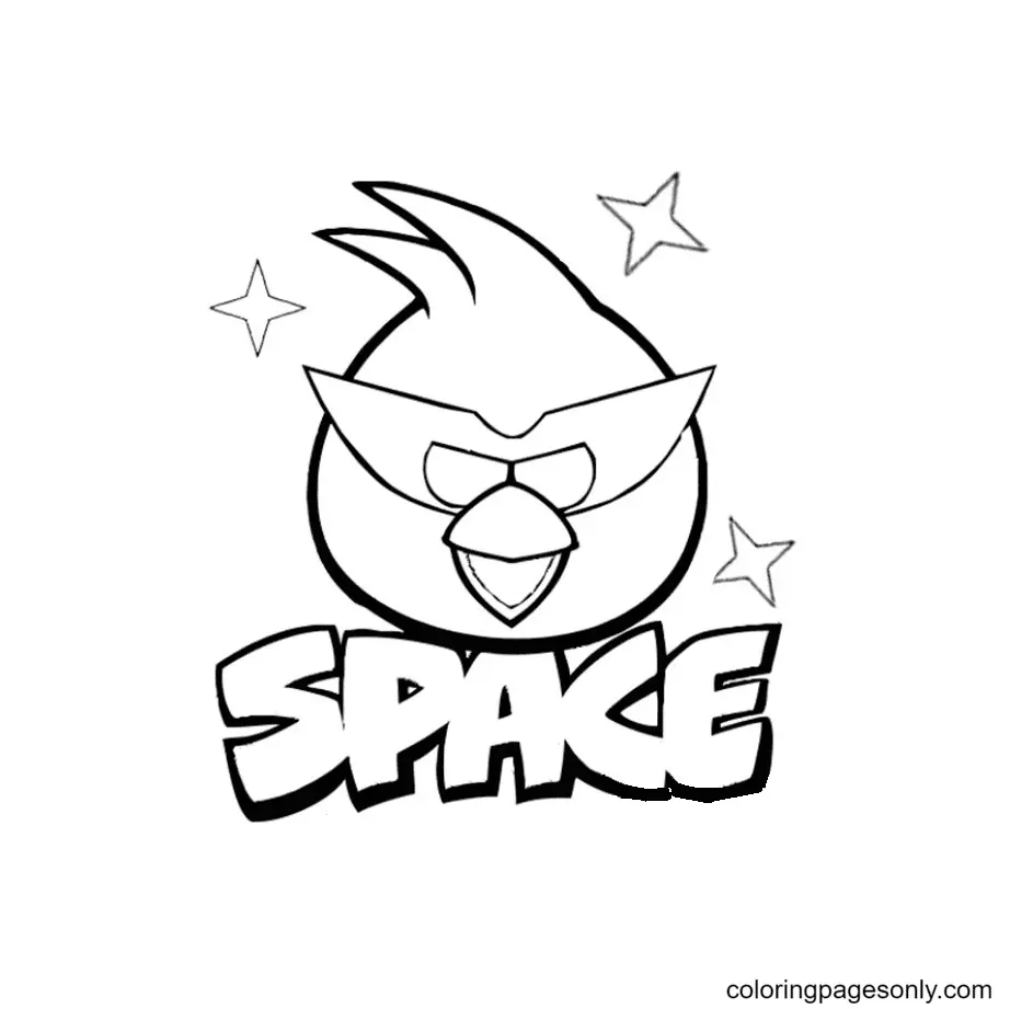 Desenhos de Angry Birds Para Colorir 42