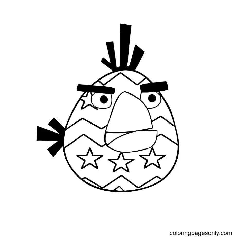 Angry Birds Coloring Pages 43