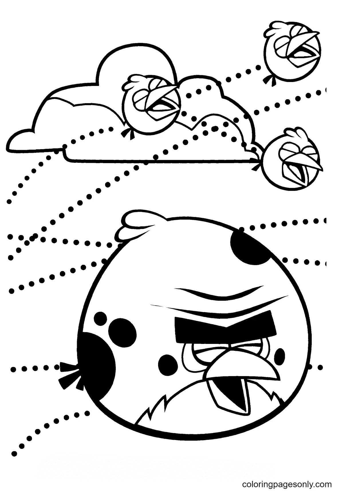 Angry Birds Ausmalbilder 62