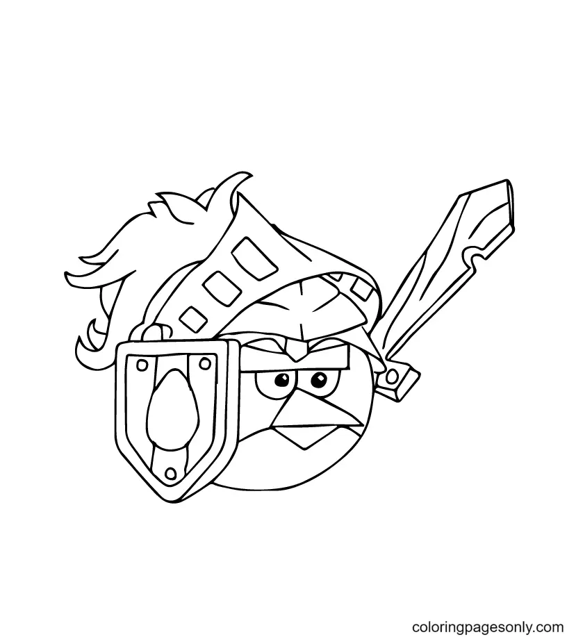 Angry Birds Coloring Pages 81