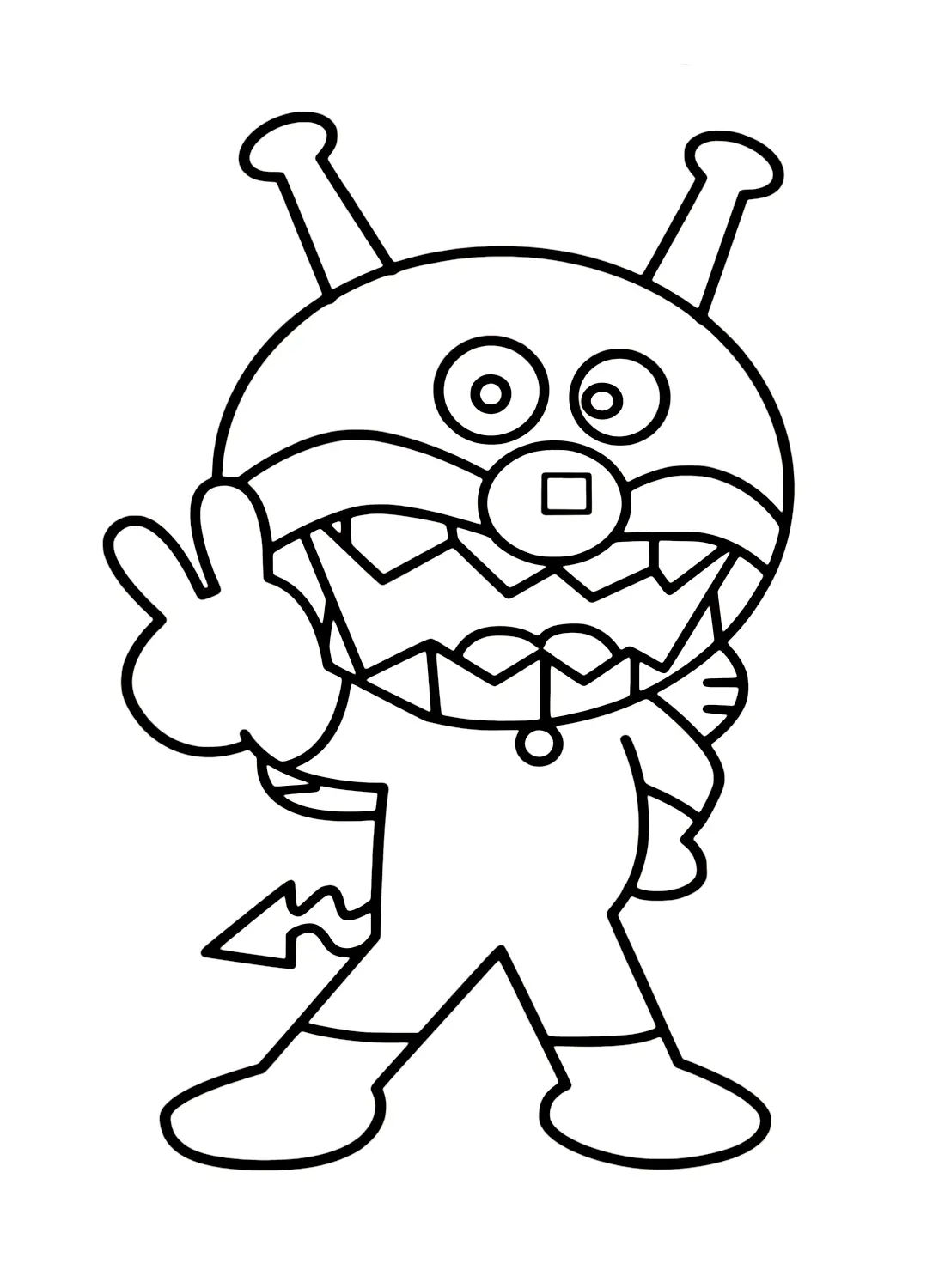 Anpanman Coloring Pages 5