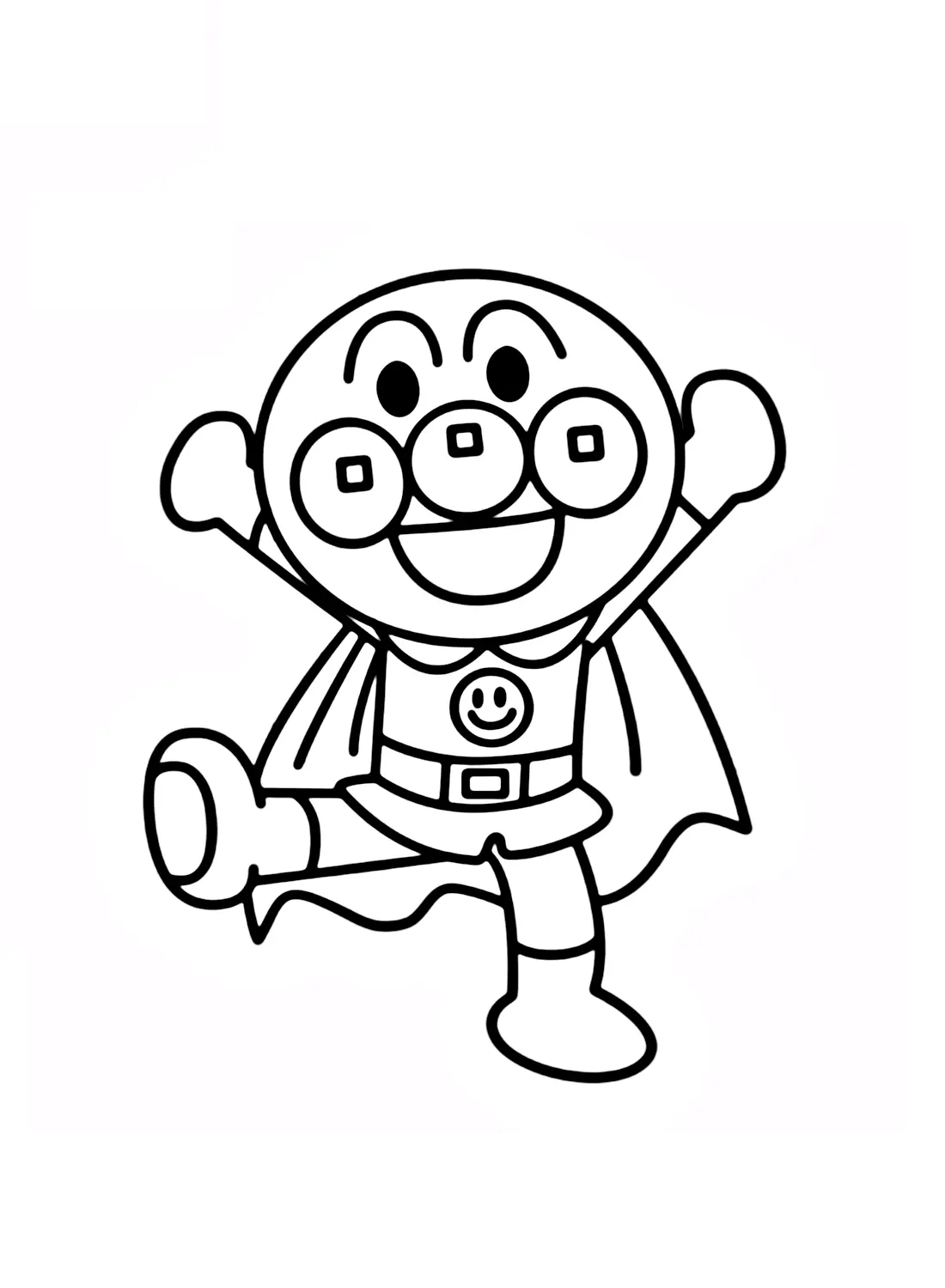Anpanman Ausmalbilder 7