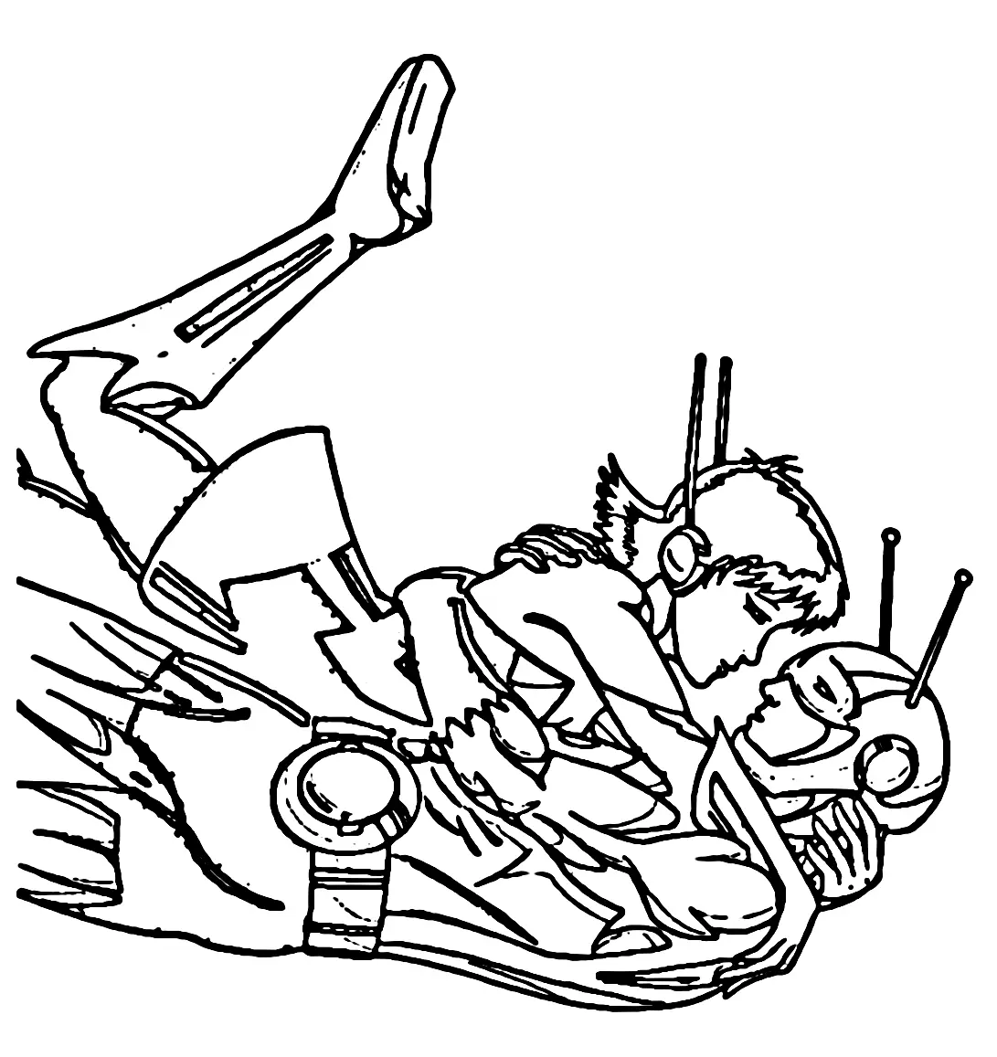 Ant Man and the Wasp Quantumania Coloring Pages 25