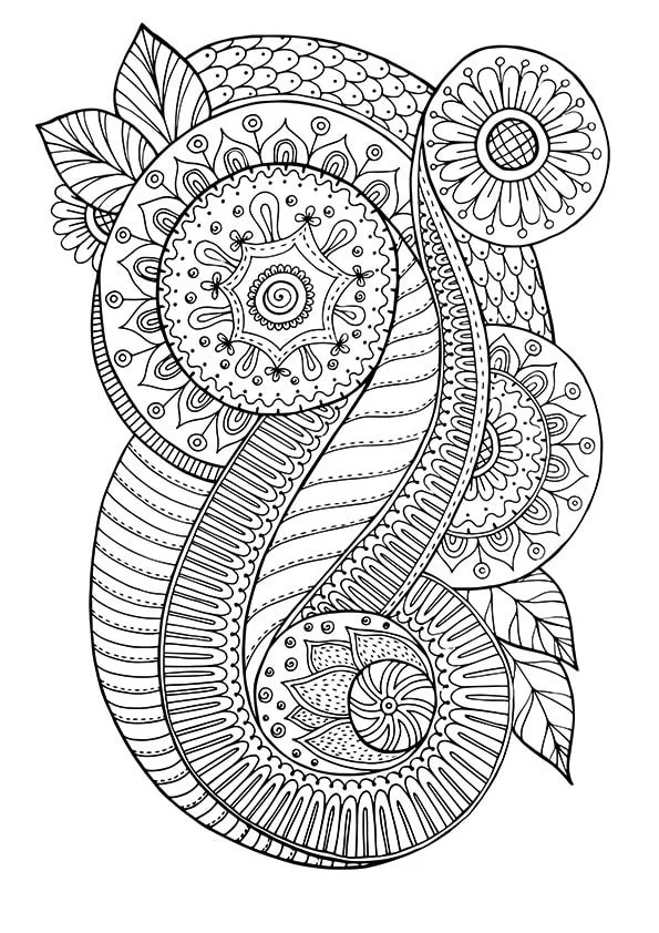 Desenhos de Antiestresse Para Colorir 25