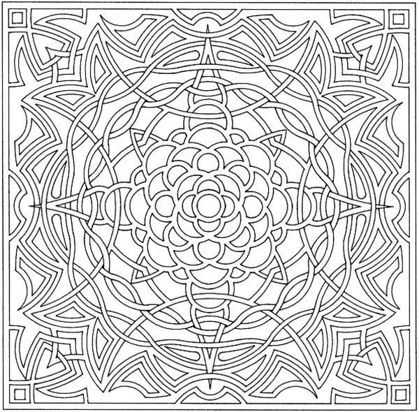 Desenhos de Antiestresse Para Colorir 30