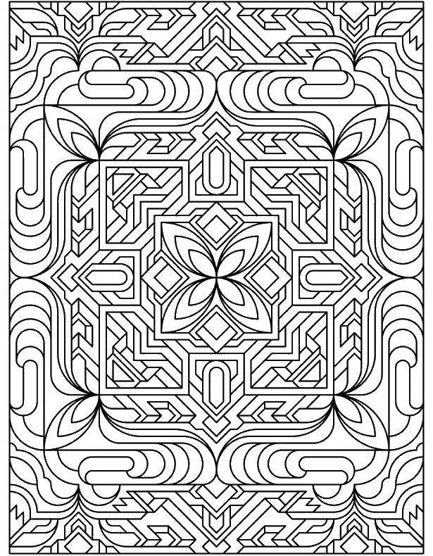 Desenhos de Antiestresse Para Colorir 45