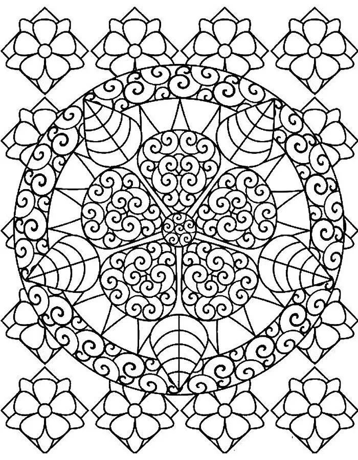 Desenhos de Antiestresse Para Colorir 50