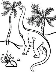 Apatosaurus Coloring Pages 12