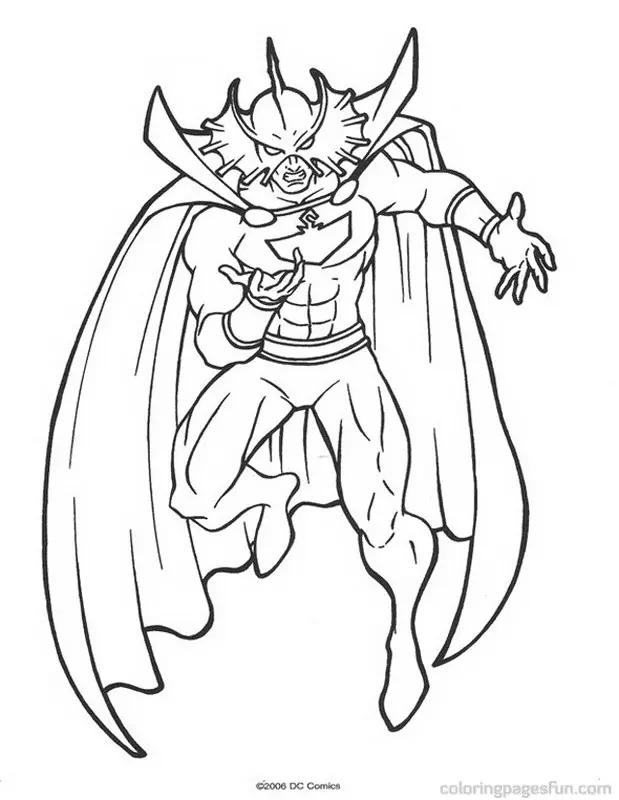 Aquaman Coloring Pages 8