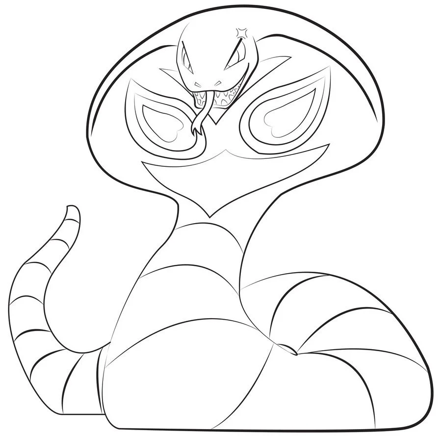 Arbok Ausmalbilder 7