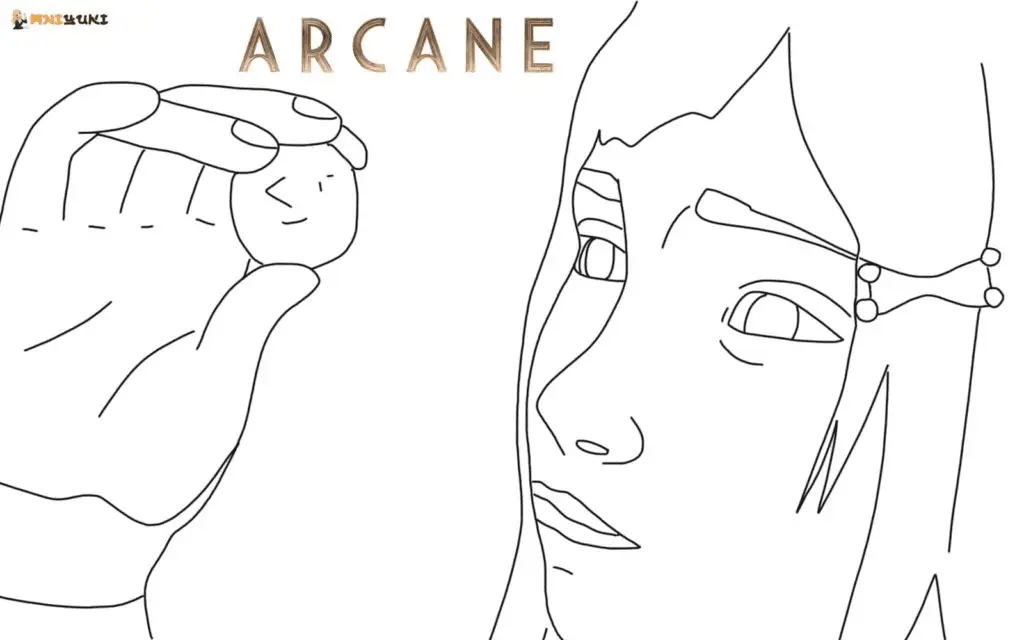 Arcane Ausmalbilder 19