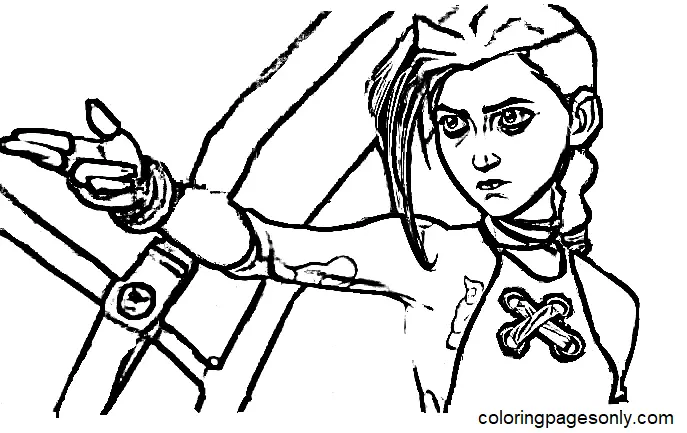 Desenhos de Arcane Para Colorir 6