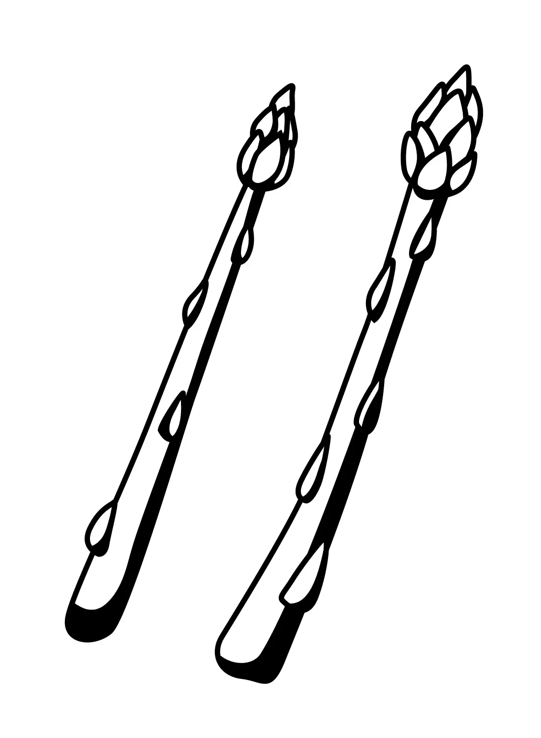 Desenhos de Aspargos Para Colorir 11