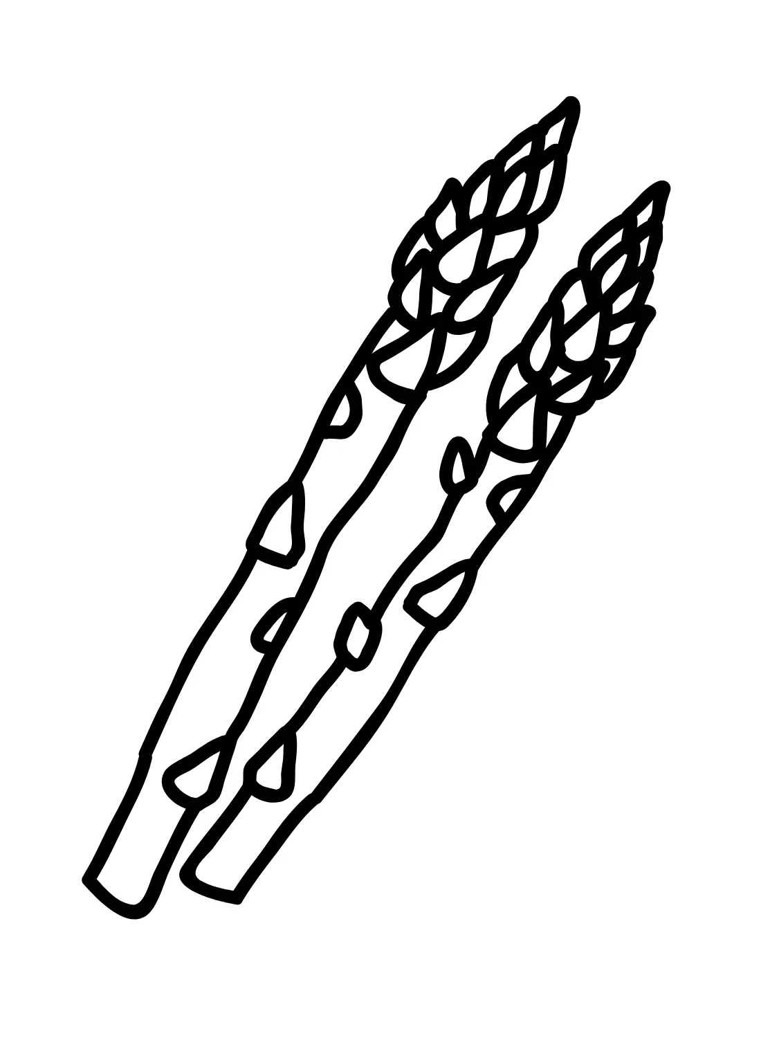 Asparagus Coloring Pages 22