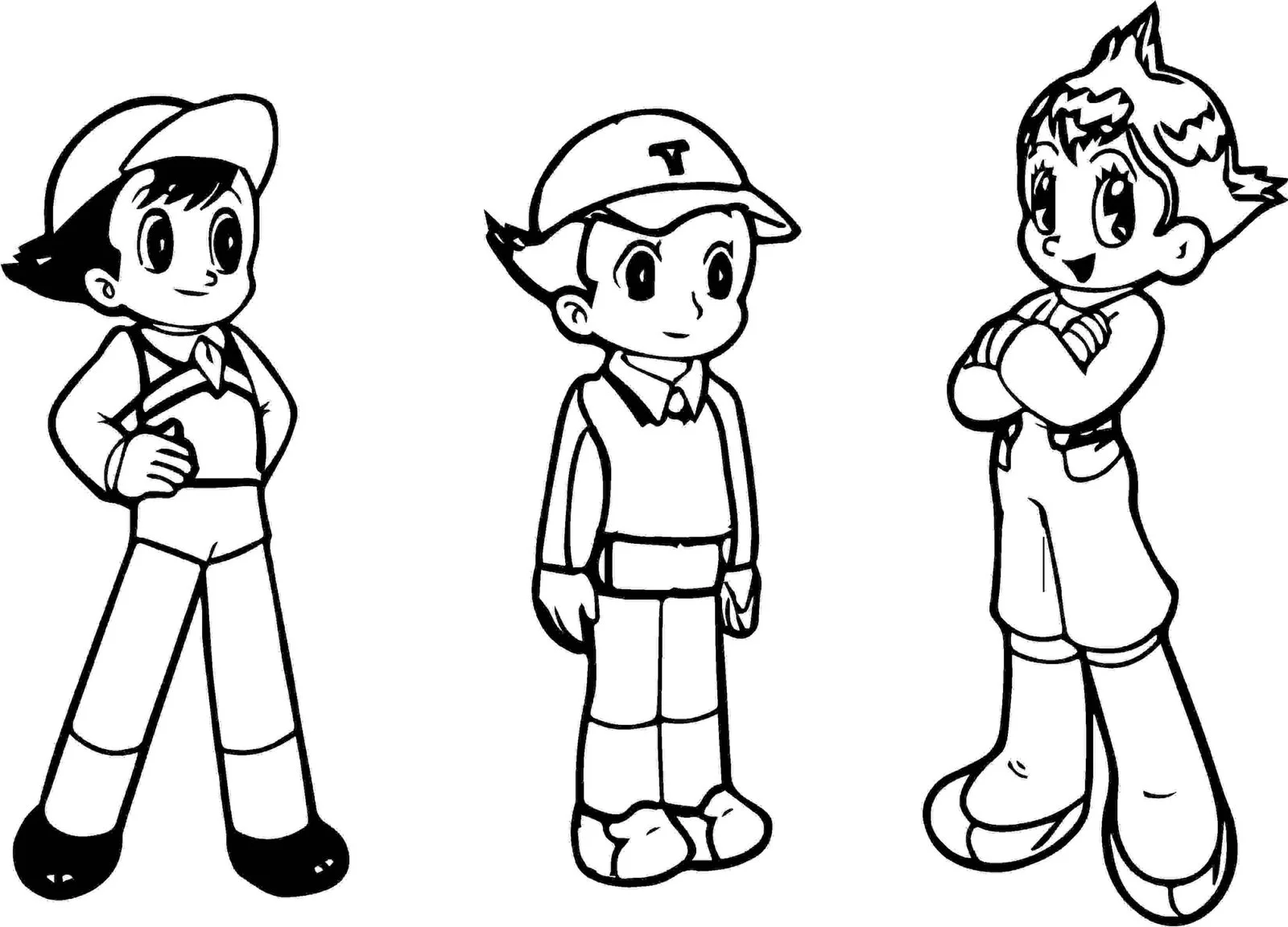 Astro Boy Ausmalbilder 7