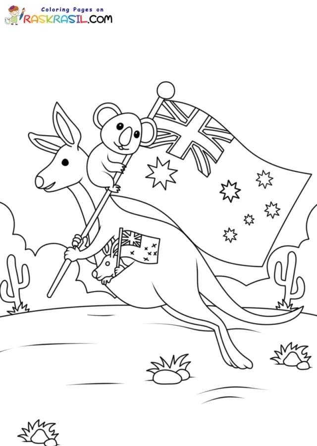 Australien Ausmalbilder 3