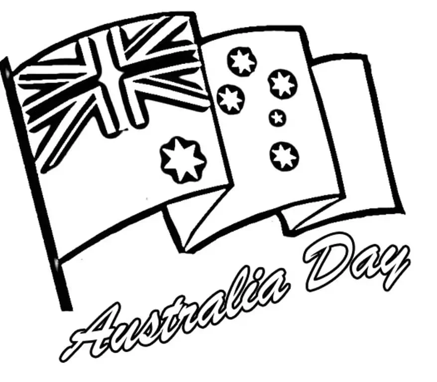 Desenhos de Australia Para Colorir 32