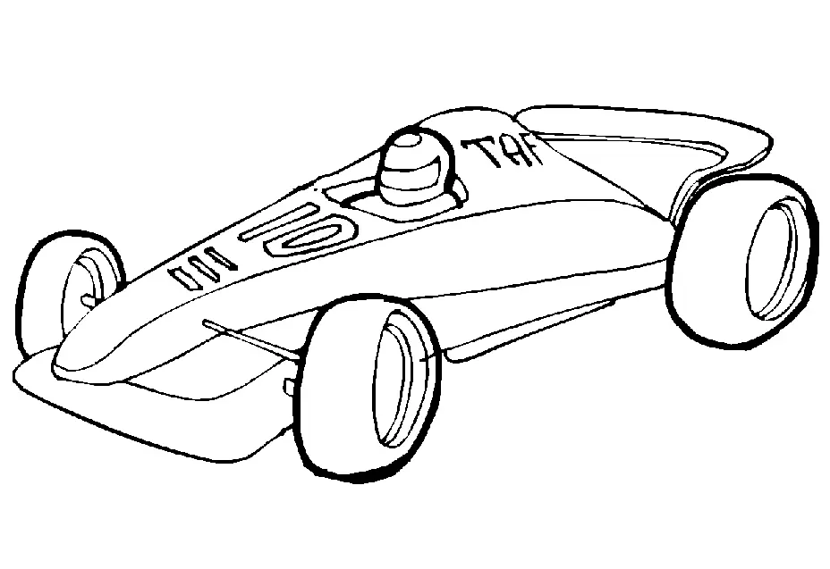 Autosport Coloring Pages 22