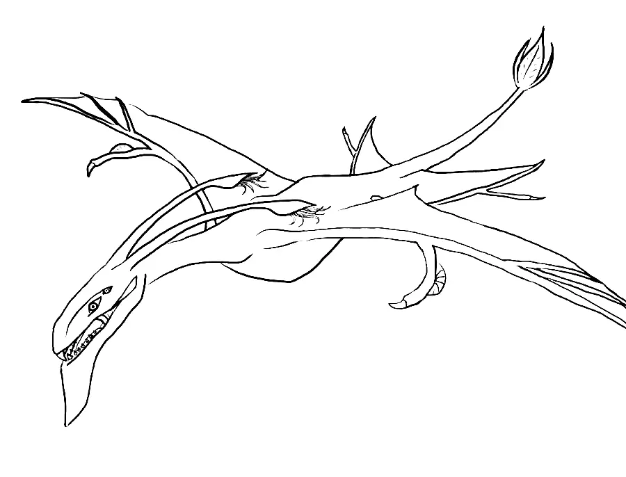 Desenhos de Avatar 2 O Caminho Da Agua Para Colorir 7