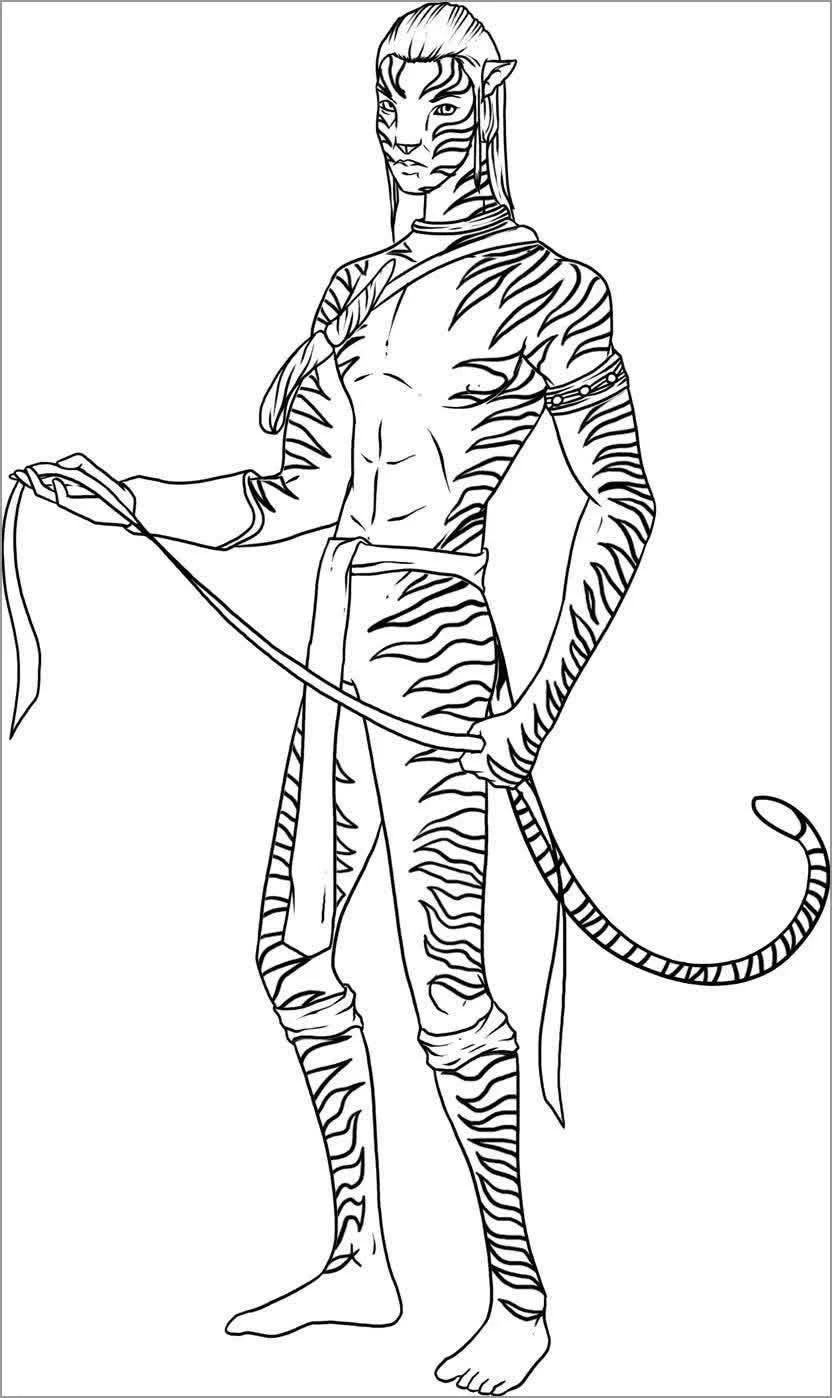Avatar Ausmalbilder 12