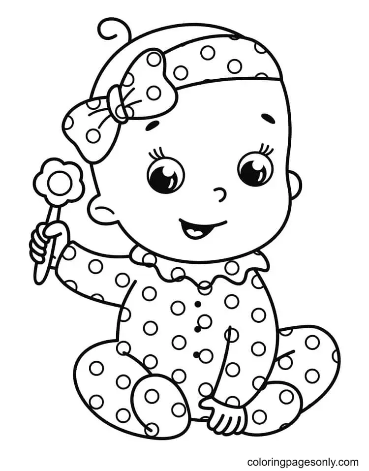 Baby Ausmalbilder 17