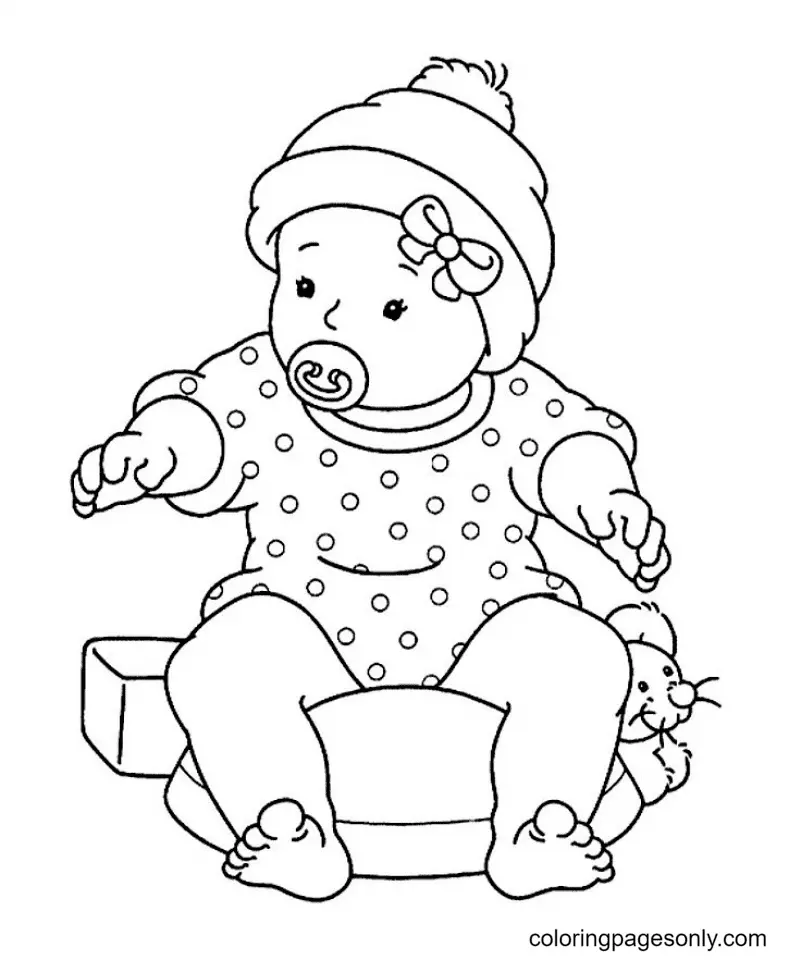 Baby Ausmalbilder 37