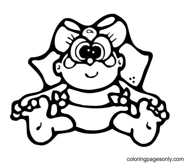 Baby Ausmalbilder 49