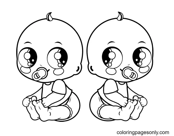 Baby Ausmalbilder 9