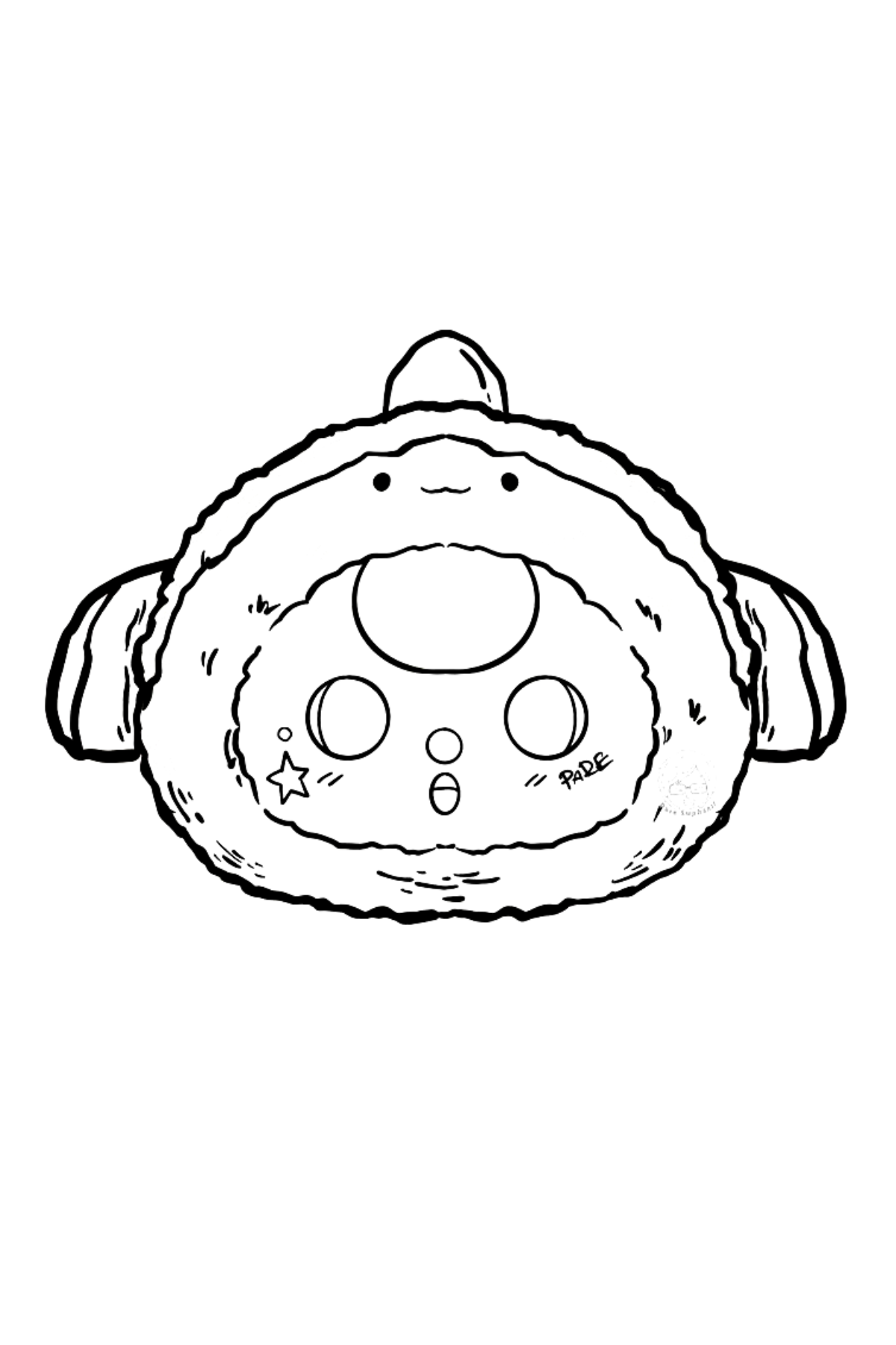 Baby Three Coloring Pages 6