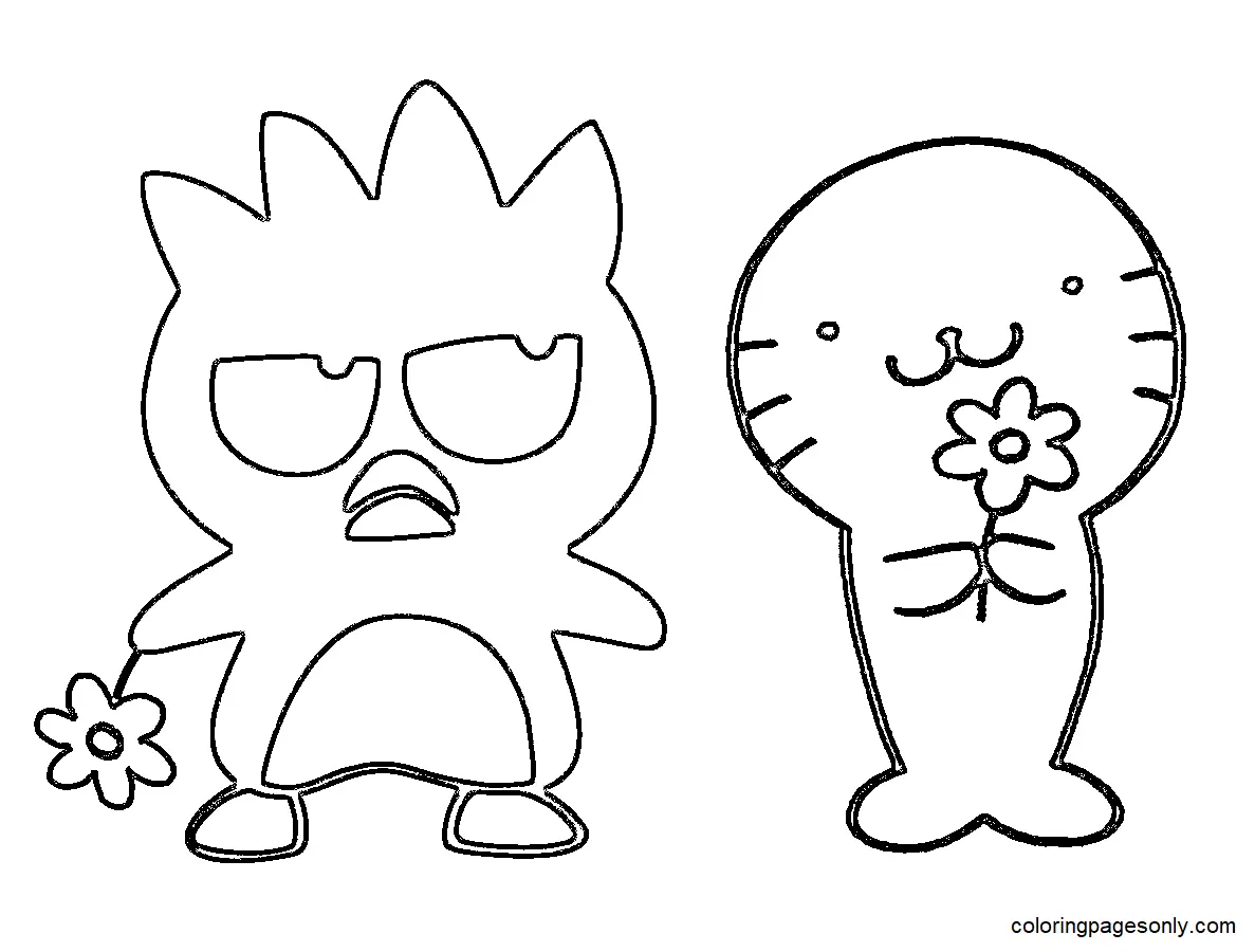 Badtz Maru Ausmalbilder 21