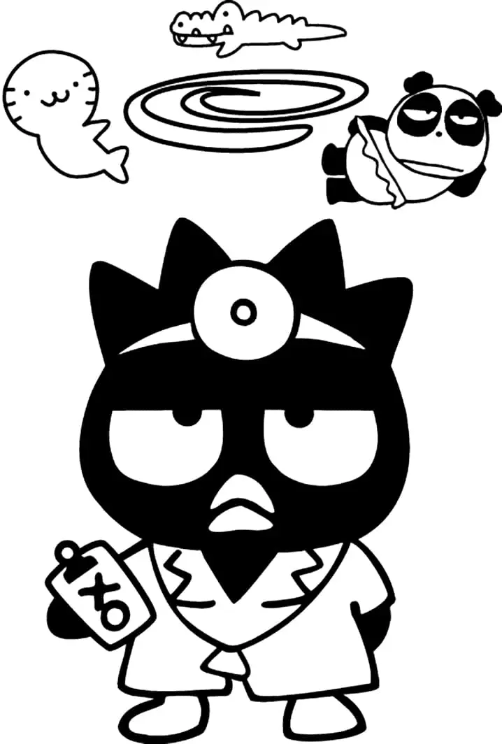 Badtz Maru Ausmalbilder 25
