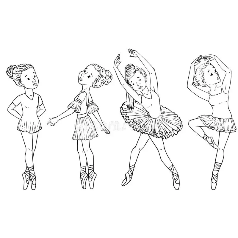 Ausmalbilder Ballerina 24